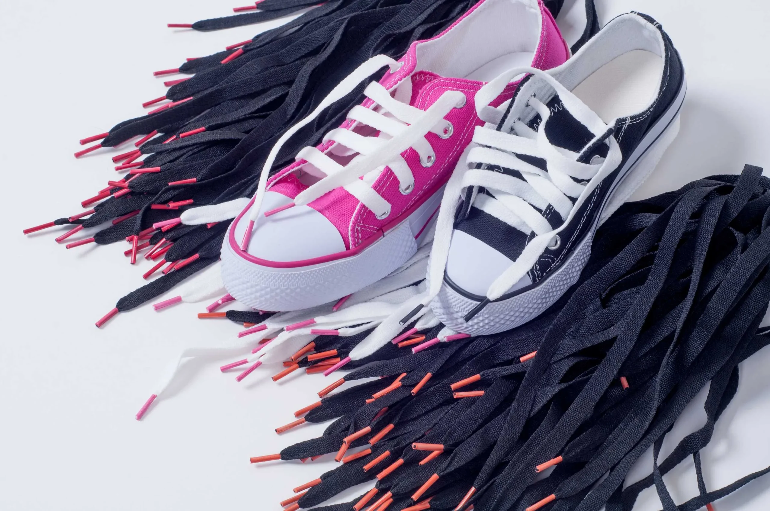 Cordones poliester chatos articulo 17