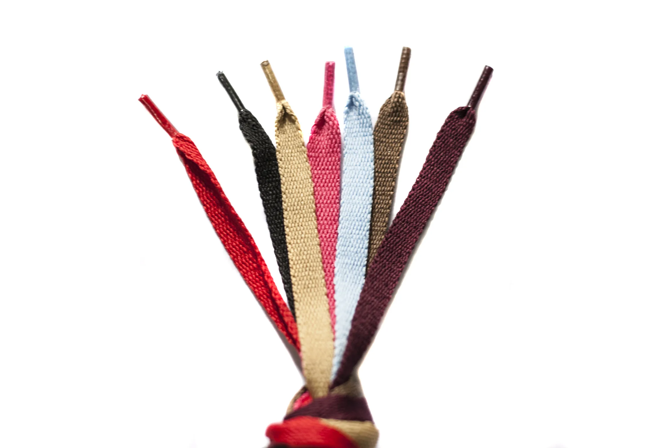 Cordones poliester chatos articulo 19