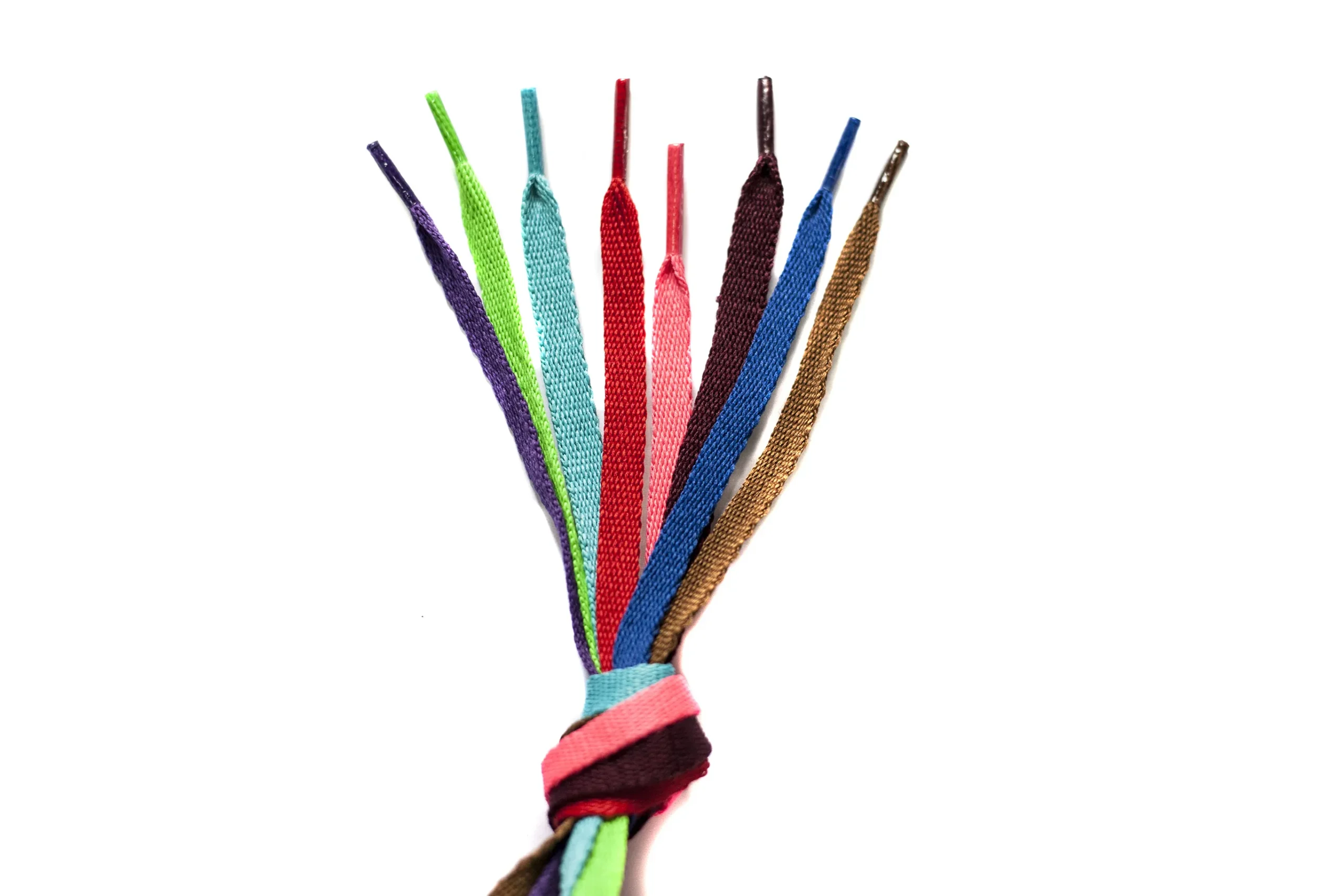 Cordones poliester chatos articulo 19