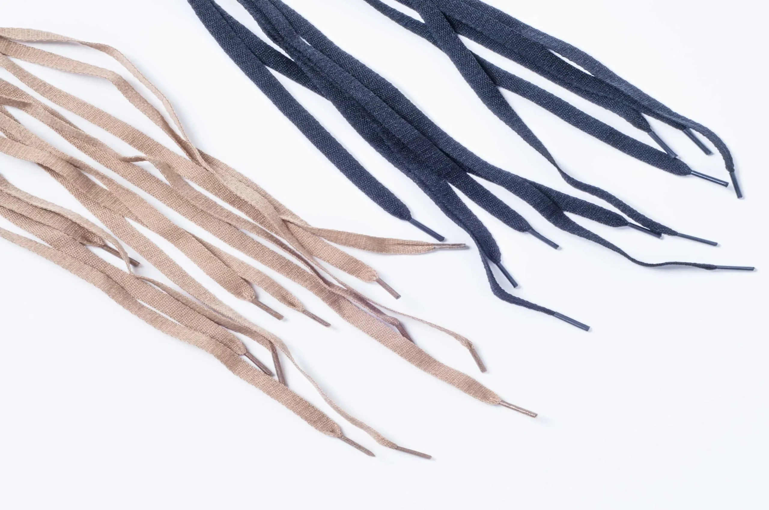 Cordones poliester chatos articulo 96